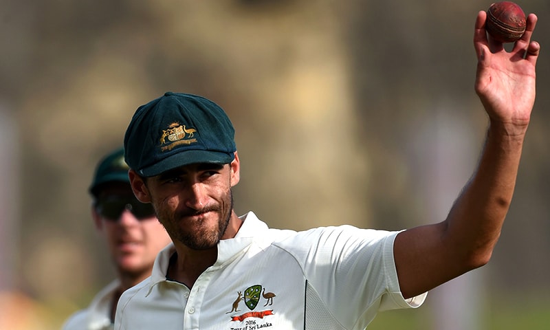 Starc is the 37th Australian bowler to reach a century of Test wickets. &mdash; AFP