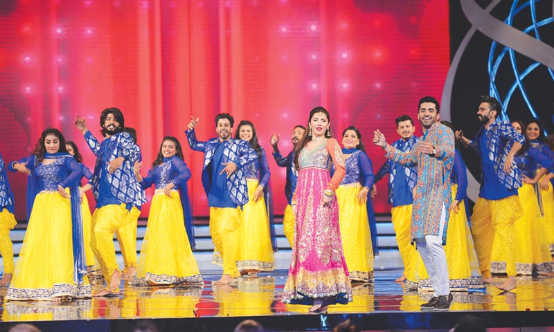 It was actress Mahira Khan&rsquo;s onstage debut and she danced beautifully