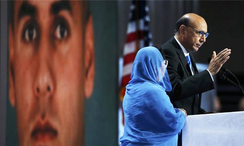 Captain Khan's parents Khizr and Ghazala Khan have shown tremendous courage and grace in standing up to America’s national bully. — Reuters