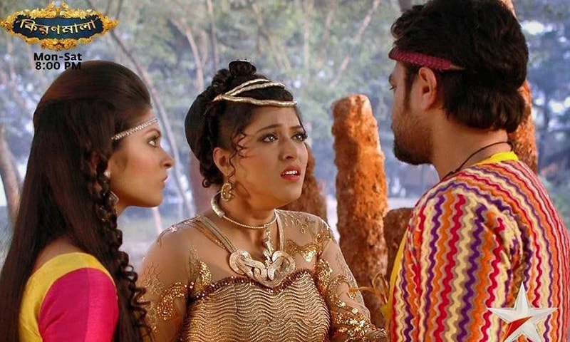 A screengrab from Kiranmala, a Bengali-language show that has caused controversy in Bangladesh.