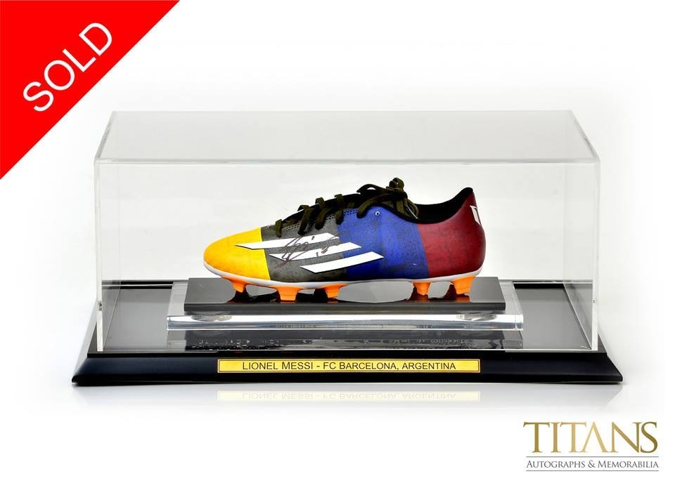 This Lionel Messi-signed collectible got snapped up last year