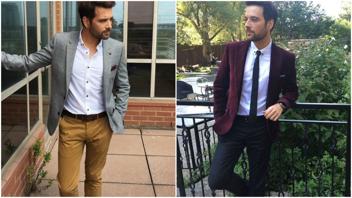 No major transformation for Mikaal - he's looking like his usual dapper self