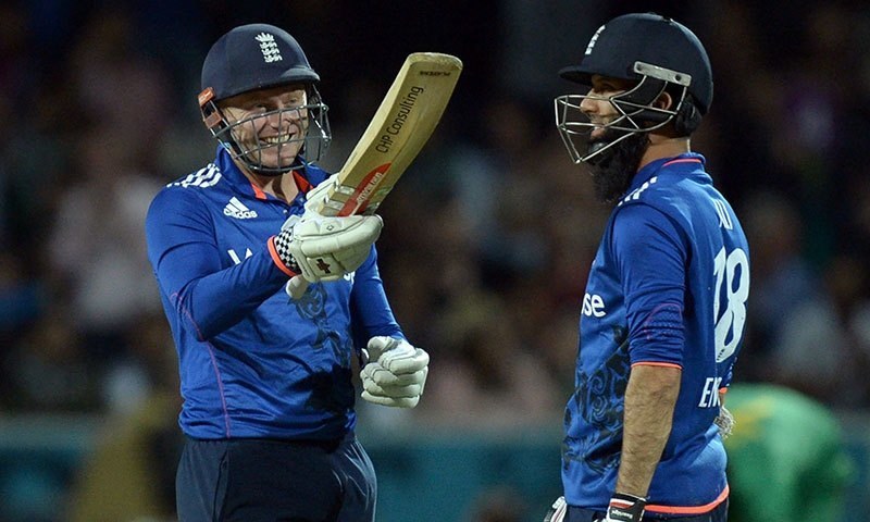 بیئراسٹو نے پاکستان کے خلاف نصف سنچری بنائی&mdash;فوٹو: اے ایف پی