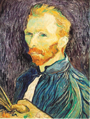 Van Gogh, self-portrait.