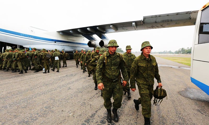 Pakistan and Russia signed a military cooperation pact in 2014. ─ Photo courtesy DG ISPR Twitter