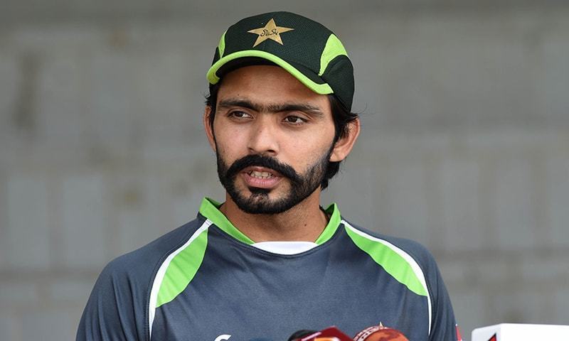 Fawad Alam during a press conference. &mdash; AFP/File