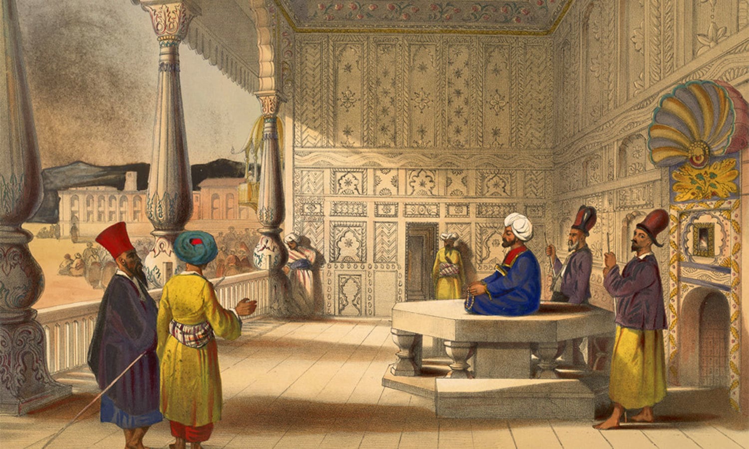 مسلم حکمرانوں کا ایک تصور &mdash; فوٹو بشکریہ وکی میڈیا کامنز