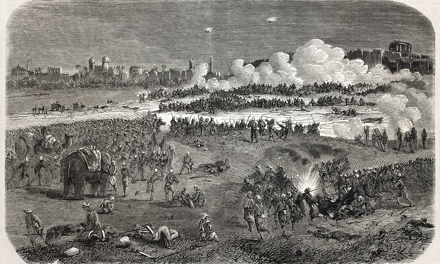 1857 کا ایک تصوراتی منظر &mdash; کریٹیو کامنز فوٹو