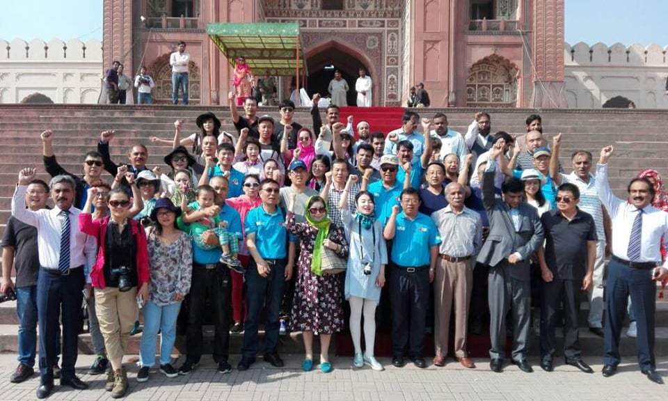 Participants of the rally visited various cultural and historical places. —Photo courtesy Facebook pages