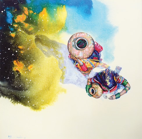 Hussain Chandio’s artwork