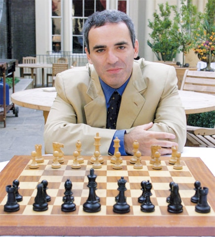 Garry Kasparov became the youngest world chess champion at the age of 22 in 1985 and was the undisputed king of chess for the next 15 years.—AP