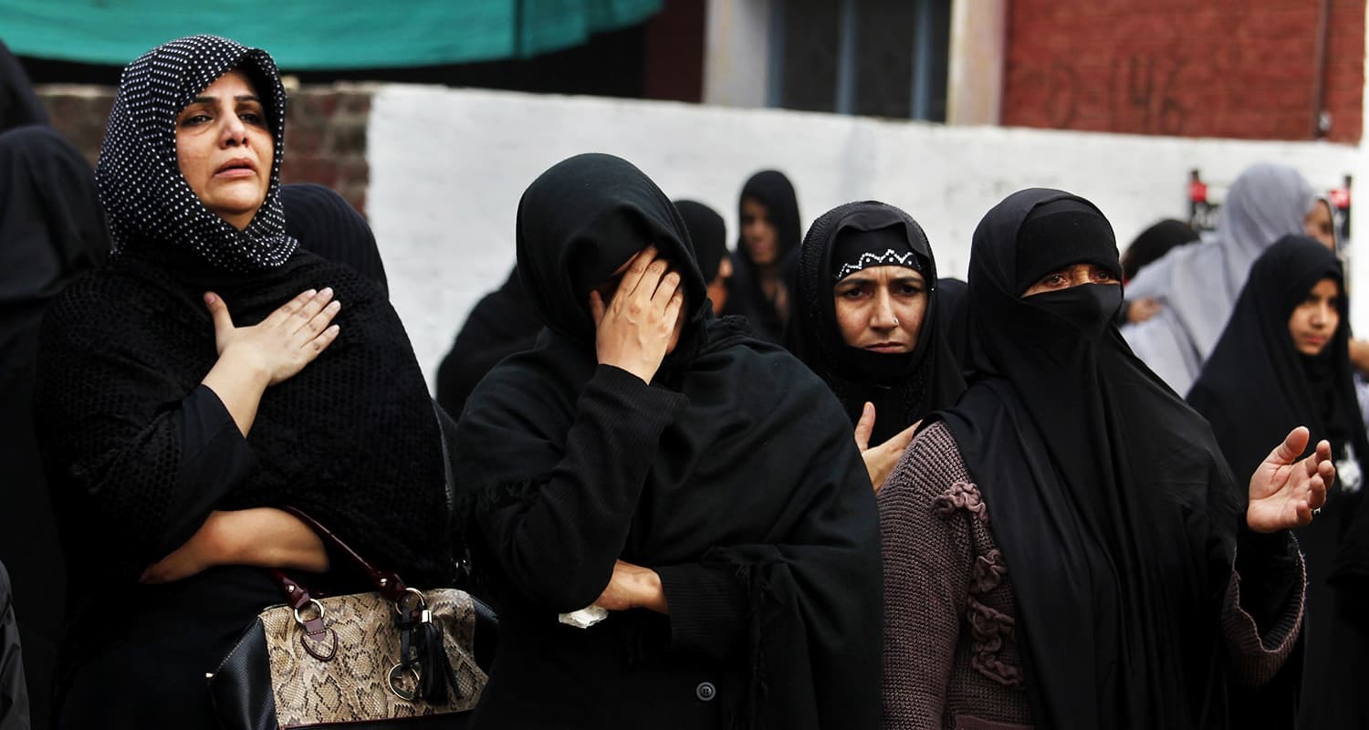 حضرت امام حسین اور ان کے ساتھیوں نے اپنے مقصد کے لیے جانیں قربان کیں&mdash;فوٹو: اے پی