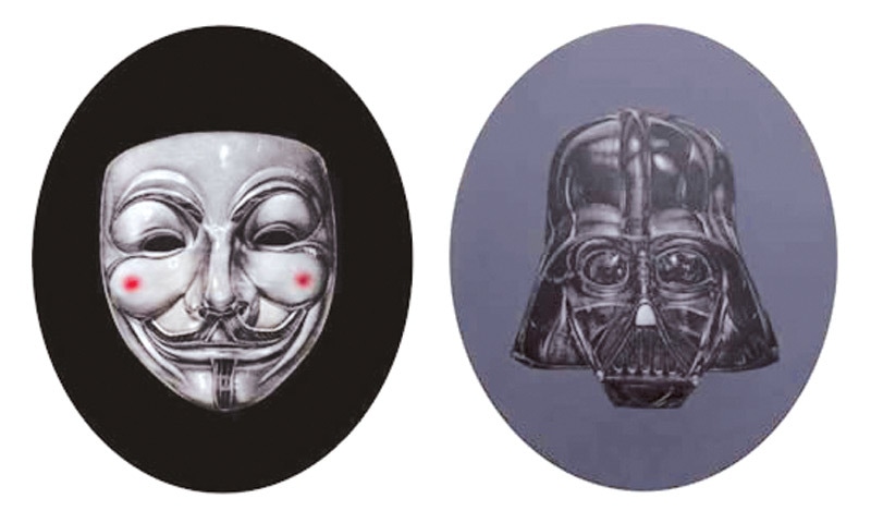 Iconic Masks — Guy Fawkes / Darth Vader Iconic Masks — Guy Fawkes / Darth Vader