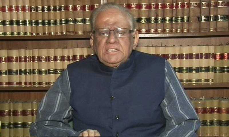 گورنر سندھ جسٹس ریٹائرڈ سعید الزمان صدیقی&mdash;۔ڈان نیوز