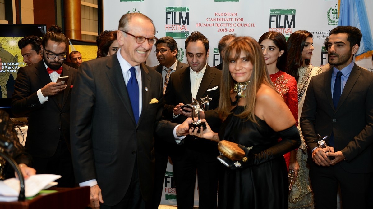 Frieha Altaf ensured that the Pakistan Film Festival New York was a buzzing affair