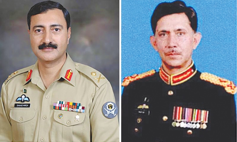 Lt Gen Shahid Baig Mirza & Lt Gen Ghayur Mehmood Lt Gen Shahid Baig Mirza & Lt Gen Ghayur Mehmood