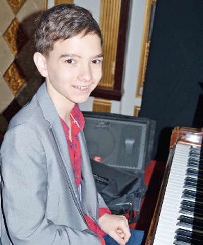 Hungarian pianist Misi Boros.