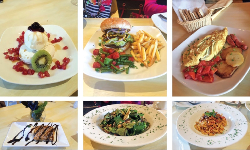 Some of the items on Habanero Express&rsquo; menu. &mdash; Photos by the writer