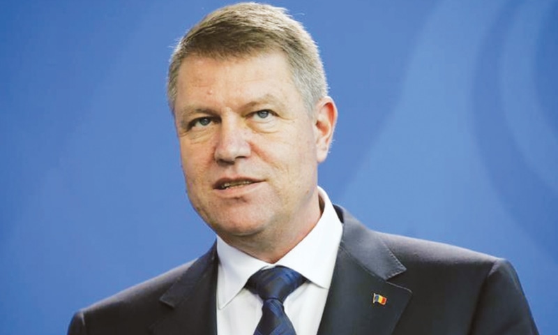 ROMANIA&rsquo;S President Klaus Iohannis.&mdash;Reuters