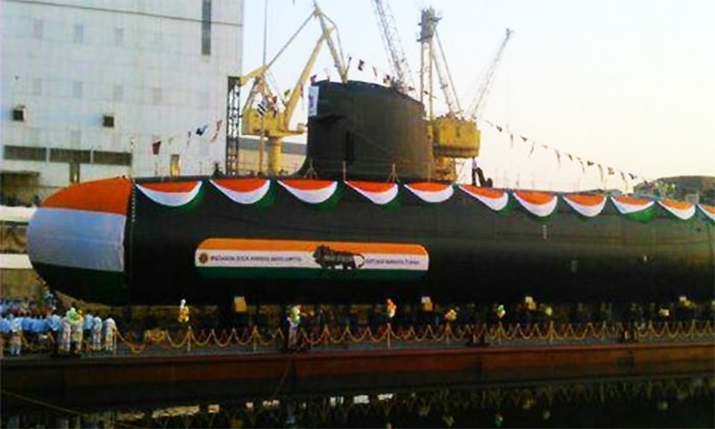 INS Khanderi. ─ Photo courtesy Express Photo, Indian Express