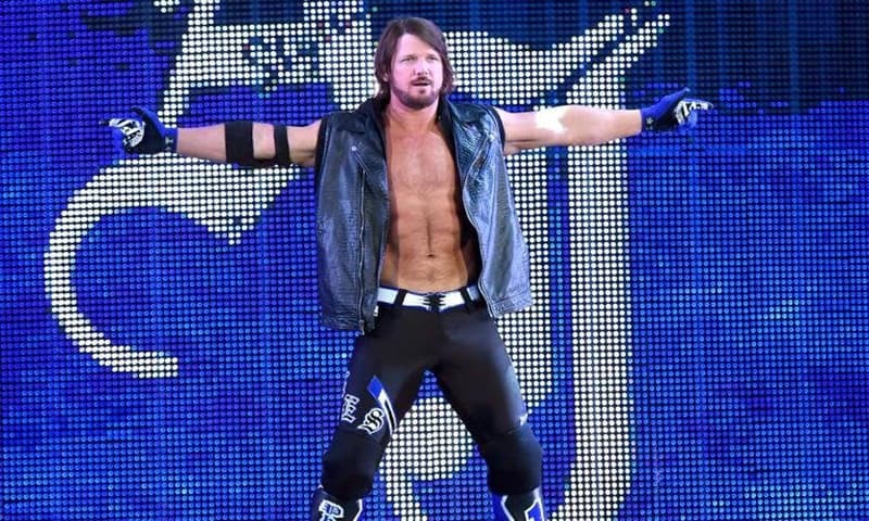 اے جے اسٹائلز — فوٹو بشکریہ ڈبلیو ڈبلیو ای اے جے اسٹائلز — فوٹو بشکریہ ڈبلیو ڈبلیو ای