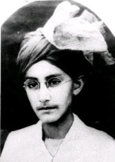 Portrait of a young Abdus Salam. — ICTP Photo Library