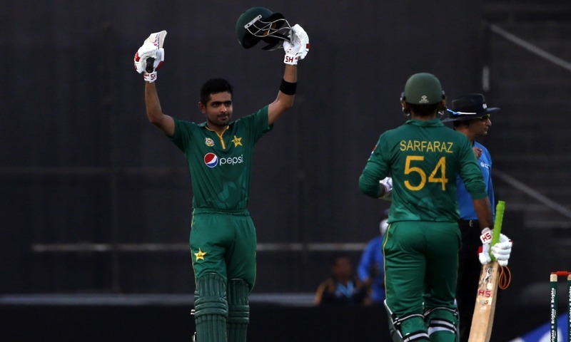 بابراعظم نے پاکستان کی جانب سےایک روزہ کرکٹ میں تیزترین ایک ہزار رنز بنانے کا ریکارڈ قائم کیا&mdash;فائل/فوٹو: اے ایف پی