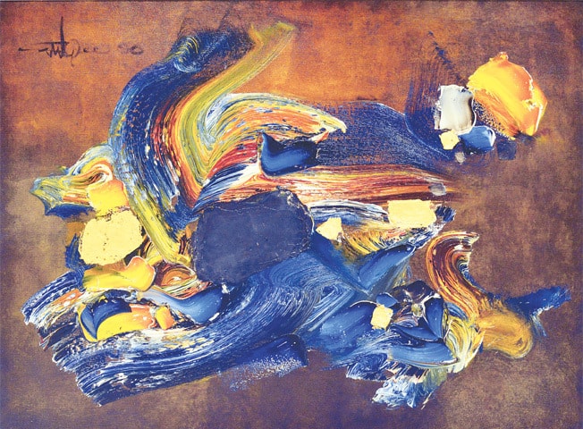 Gulgee’s painting