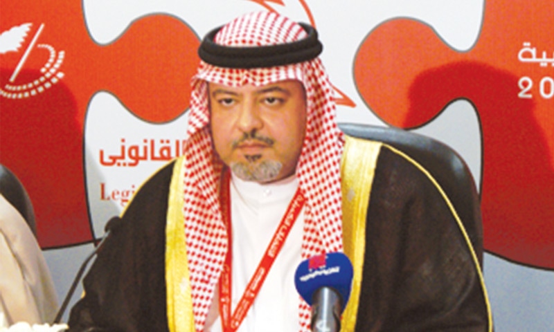 Bahrain’s Justice Minister Khalid bin Ali Al Khalifa