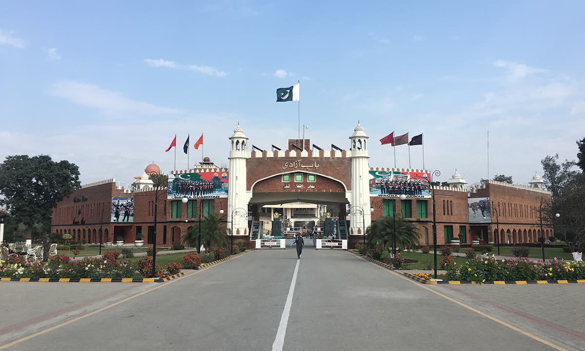 Wagah border | Photo by Fahad Shah