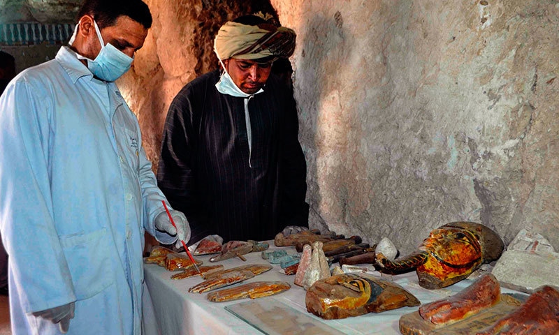 ممیز کم سے کم 3500 سال پرانی ہیں—فوٹو: اے ایف پی