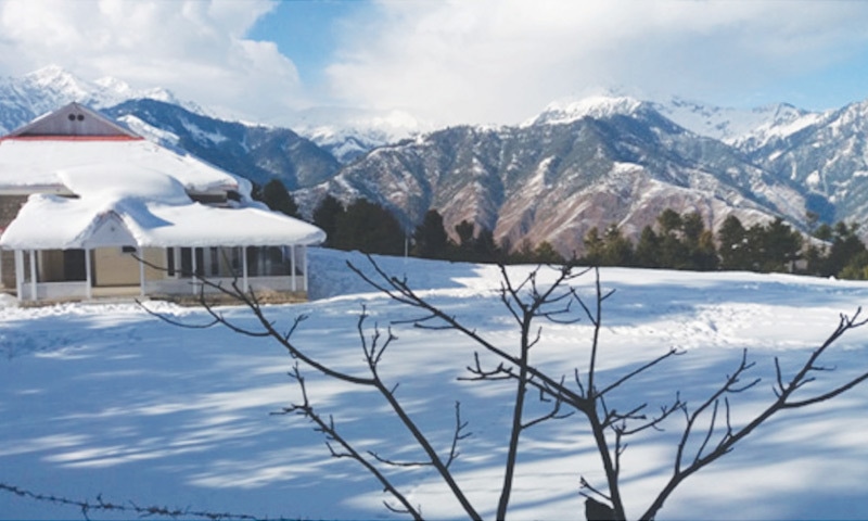 Undisturbed by most tourists, Shogran wears a blanket of white in winter | Photos by the writer
