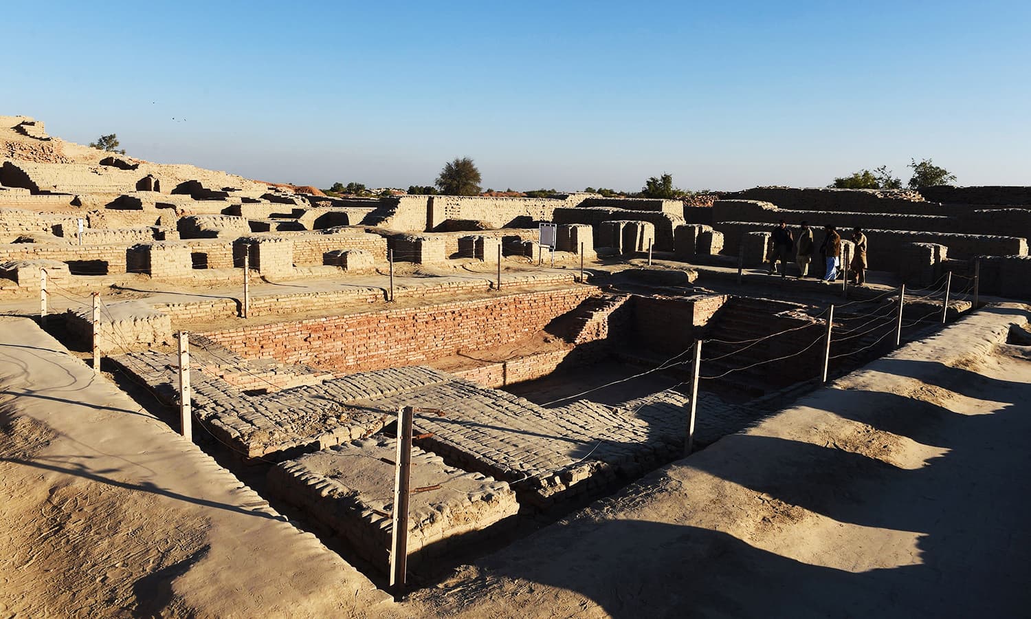 The bath of Mohenjo Daro — AFP