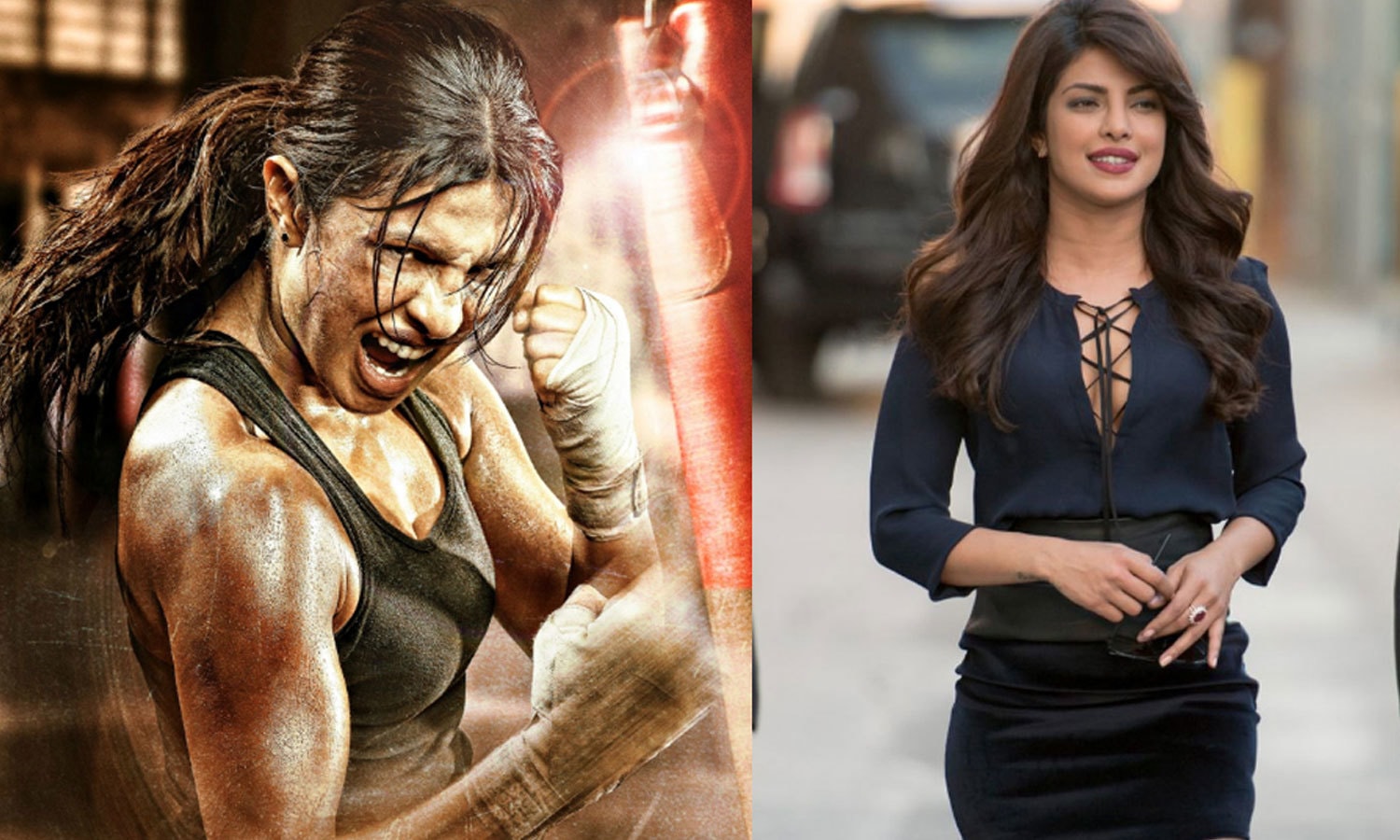 فلم میری کوم کے لیے پریانکا چوپڑا نے نہ صرف وزن بڑھایا، بلکہ جسم کو سخت جان بھی بنایا