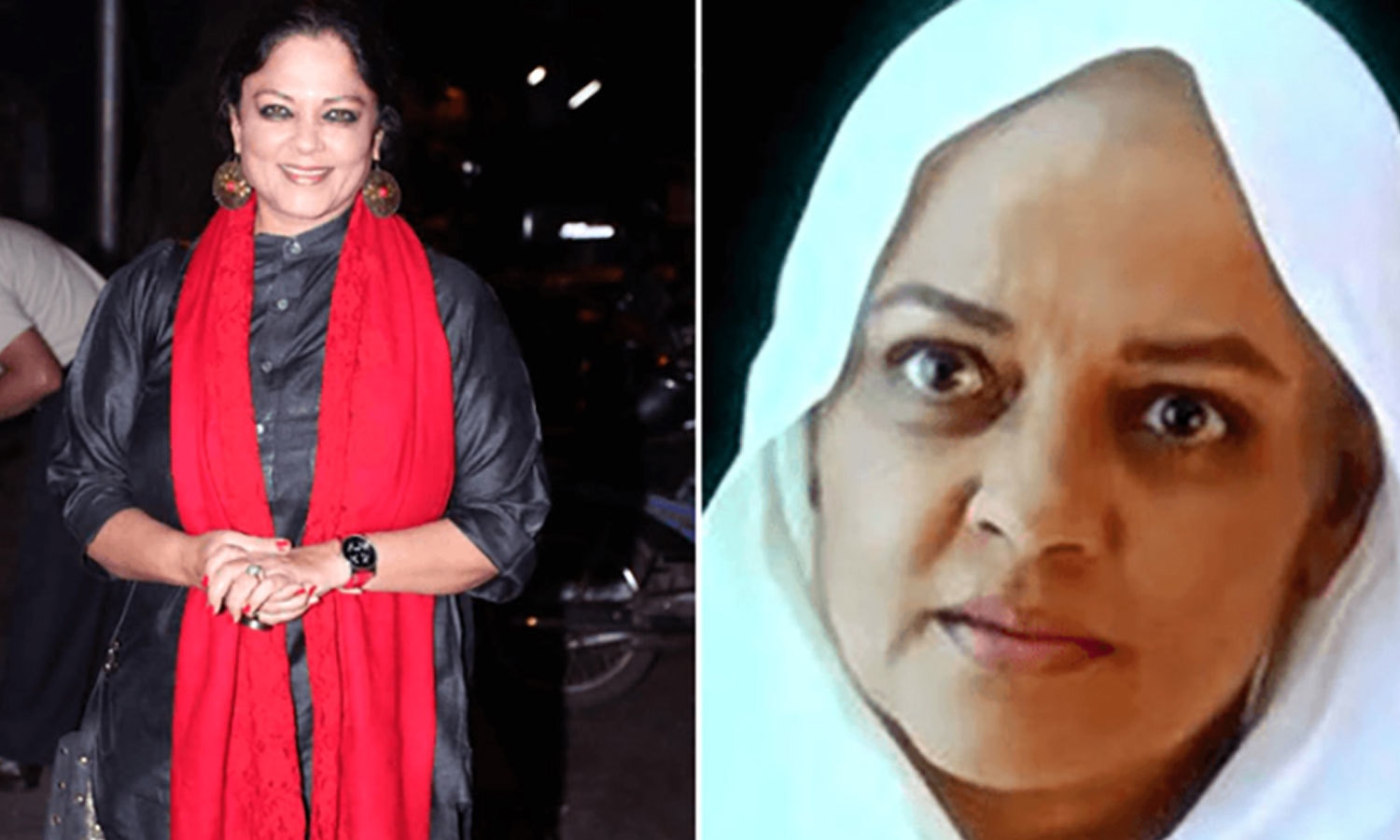 تنوی اعظمی نے باجی راؤ مستانی فلم کے لیے اپنے بالوں کی قربانی دی