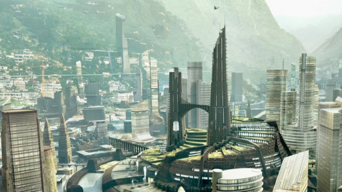 The fictional nation of Wakanda