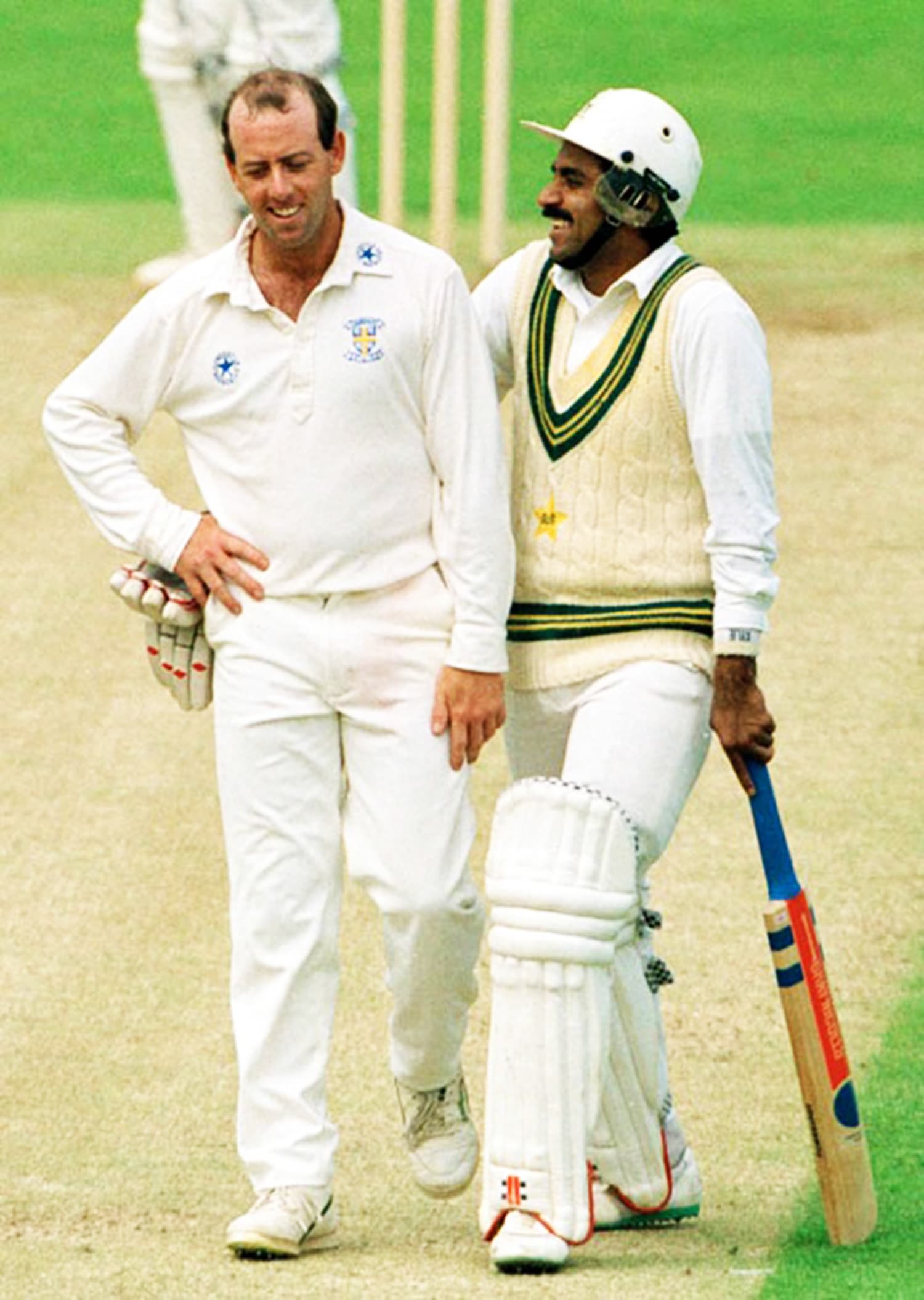 Javed Miandad. — Photo: Patrick Edgar.