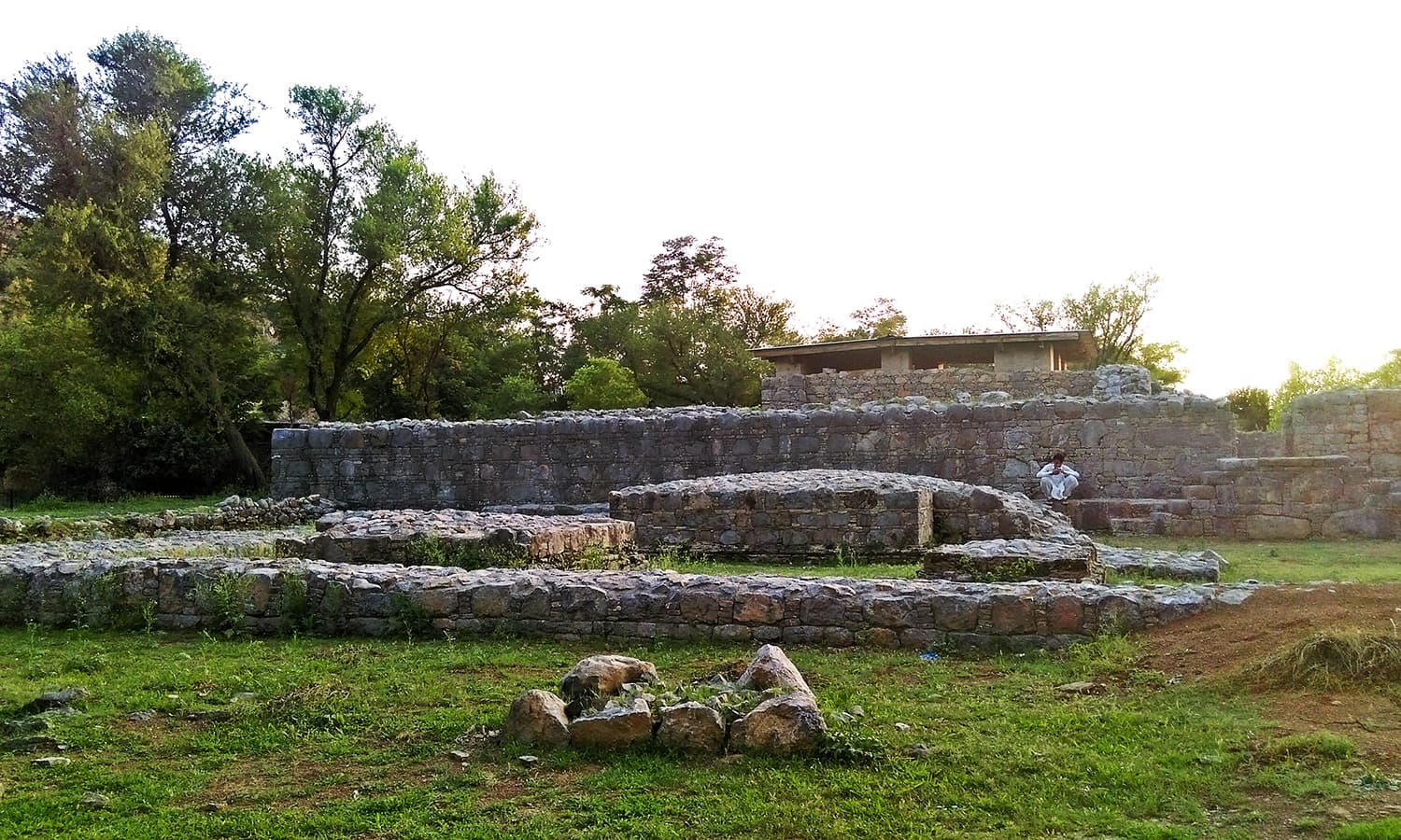 A view of the Pipplan monastery. - Photo: Saif Tahir