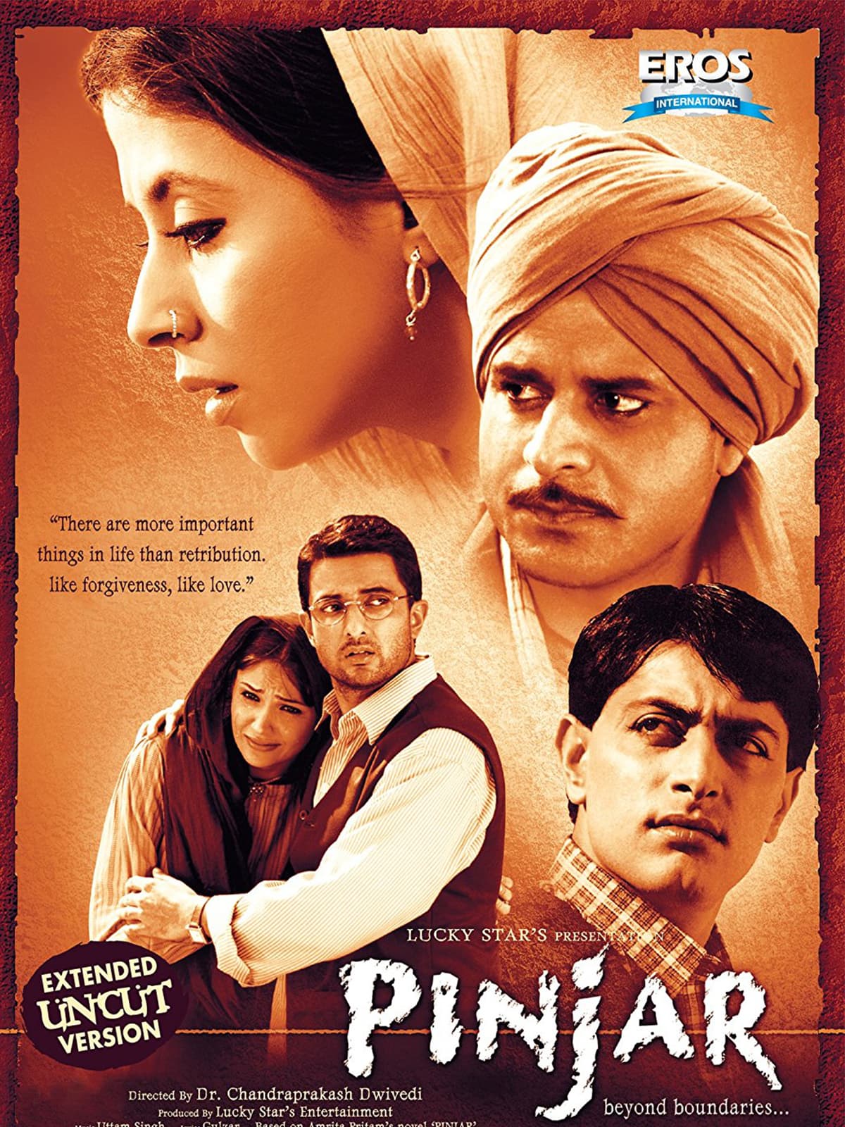 A poster of *Pinjar* (2003) | IMDb