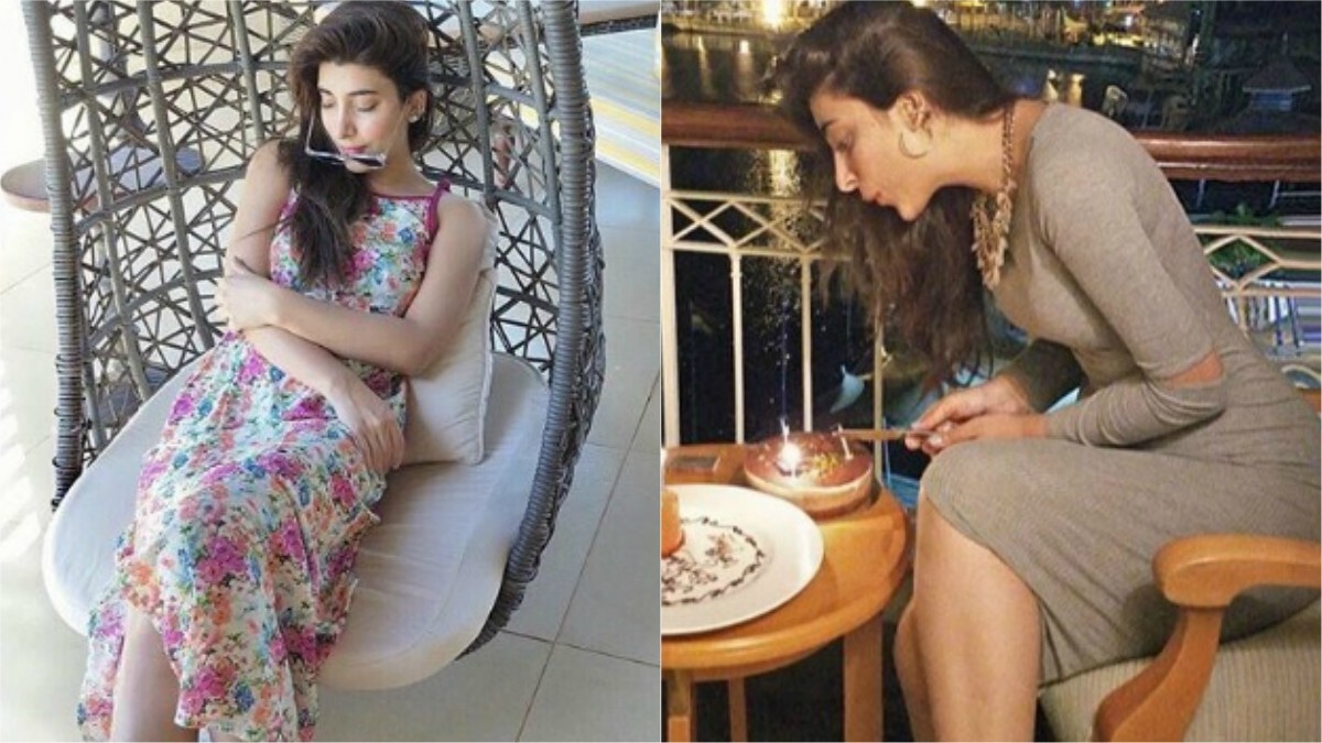 Also it doesn't hurt when you have toned legs like Urwa -- time to hit the gym!