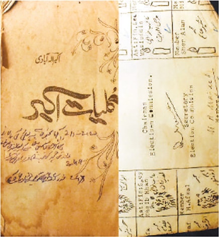 AKBAR Allahabadi and ElectionCommission