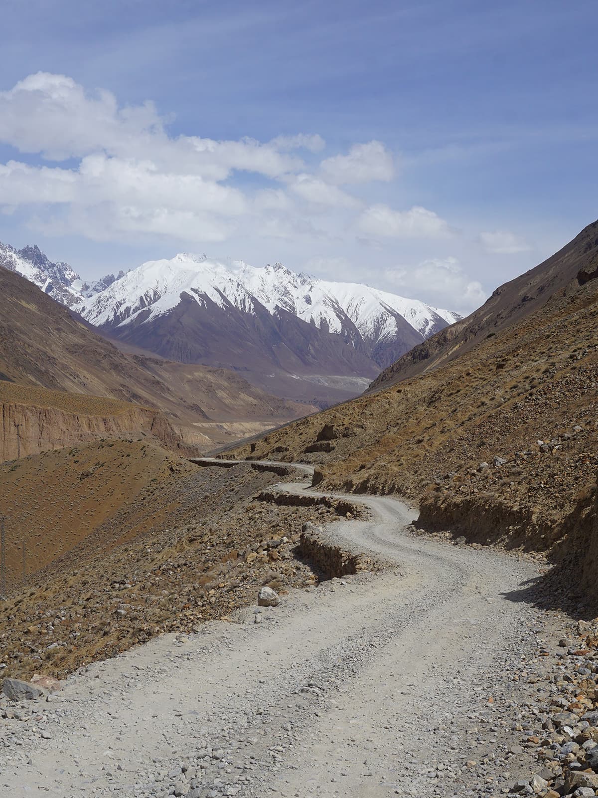 A stretch of road in Chapursan Valley