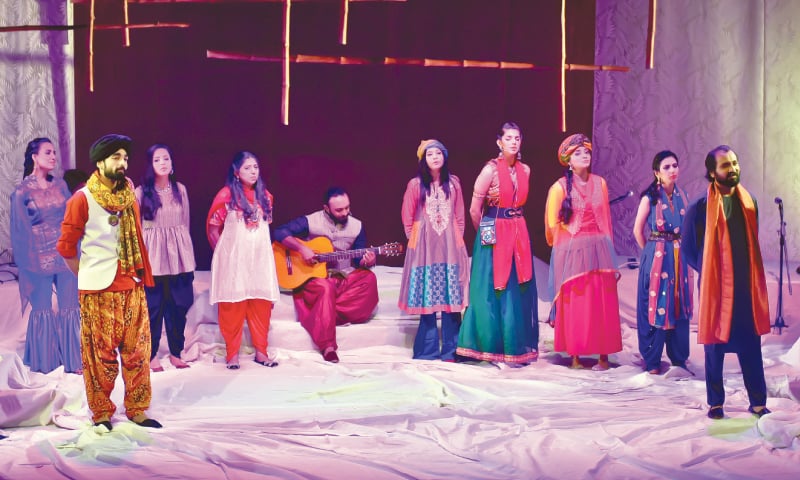 A SCENE from the performance.&mdash;White Star