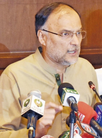 INTERIOR Minister Ahsan Iqbal says Pakistan’s parliament is no orphanage — it is being discredited and some other institutions are transgressing their jurisdiction.