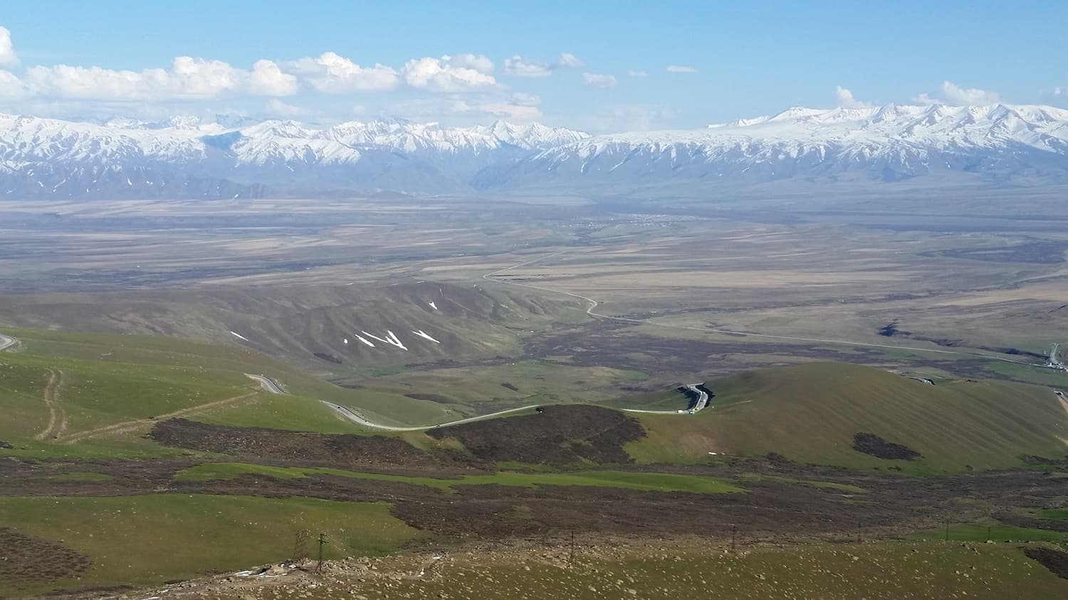 Suusamyr valley, Kyrgyzstan.