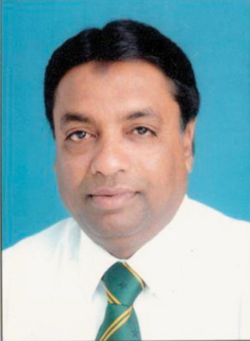RIAZUDDIN...first Pakistan umpire to stand in 300 first-class matches