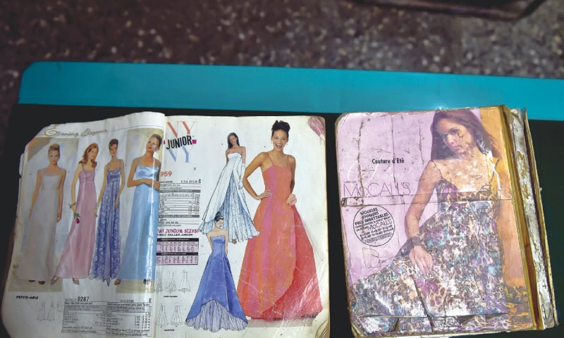 The catalogues are old but patterns and designs can also be downloaded from the internet.