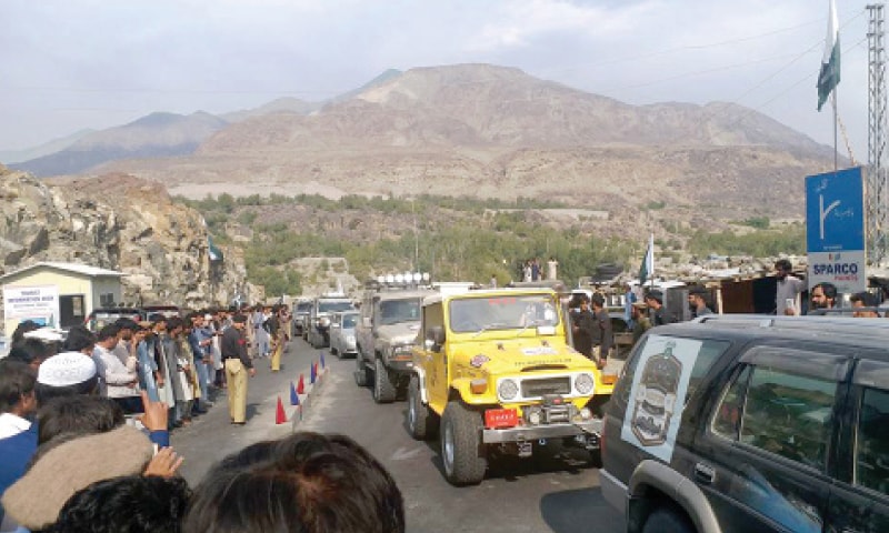 Pakistan Motor Rally reaches Mansehra - Newspaper - DAWN.COM