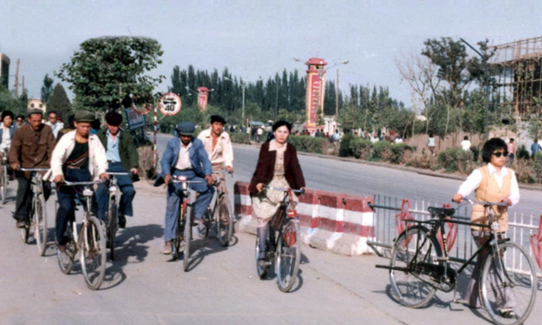 1987 میں کاشغر کا ایک نظارہ&mdash;تصویر عبیداللہ کیہر