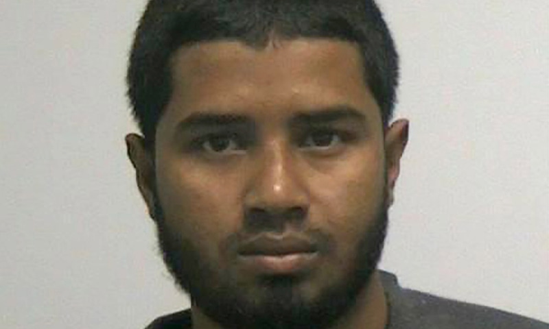 This undated handout photo obtained December 11, 2017, courtesy of New York City Taxi & Limousine Commission shows pipe bomb suspect Akayed Ullah.─AFP